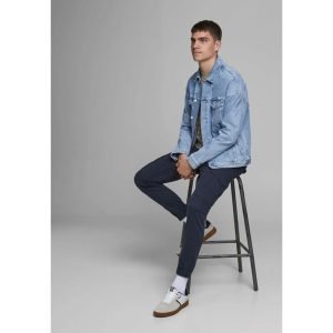 Trucker Denim Jacket Men (Skyblue)