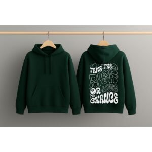 Graphic Dropshoulder Oversize Hoodie (Risk)
